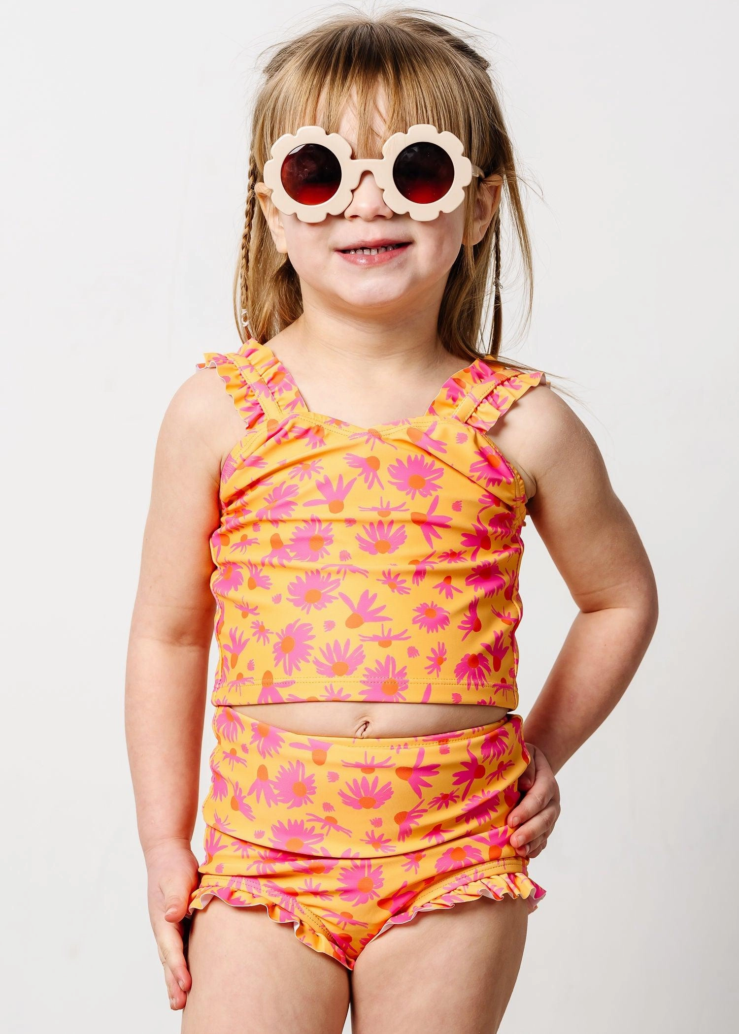 Playful Daisies | Mini Ripple Top