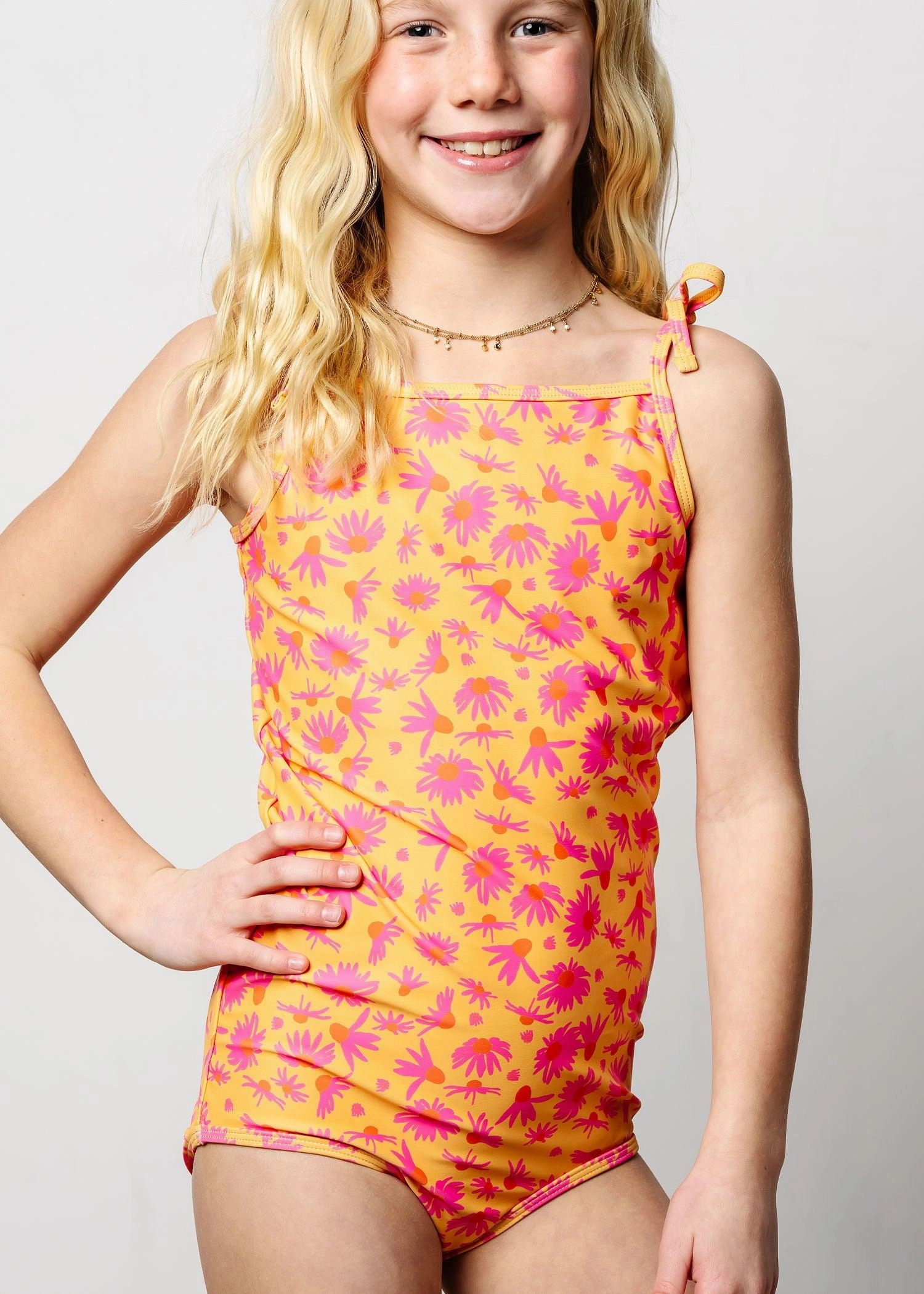 Playful Daisies | Youth Simply One-Piece