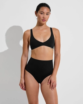 Plunge Top - Jet sleek design swimwear for women, minimalist swim styles