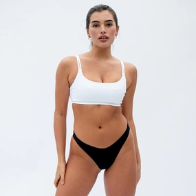 Pool Days Top D  - Coconut lightweight women's swimwear, chic swim outfits for beach