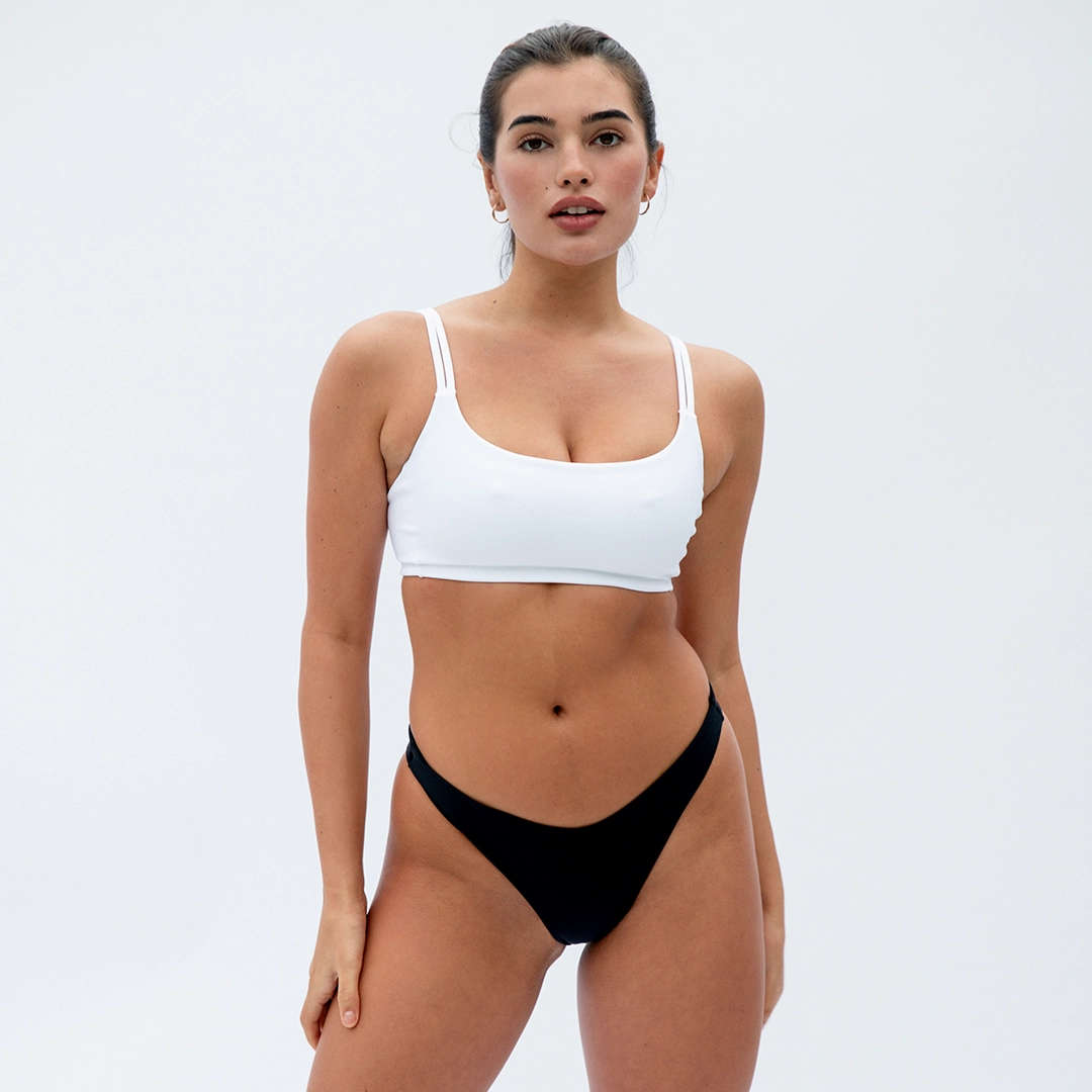 Pool Days Top D  - Coconut lightweight women's swimwear, chic swim outfits for beach
