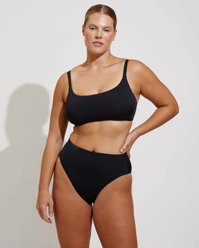 Pool Days Top D  - Jet sleek design swimwear for women, minimalist swim styles