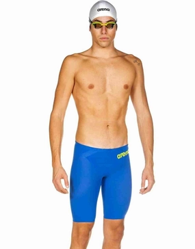 Powerskin Carbon Air 2 Jammer - Blue and Grey casual mens swimwear, affordable swimwear for men