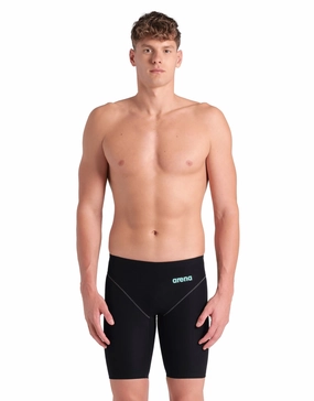 Powerskin Impulso Jammer - Black/Teal competitive swimwear for men, mens racing swimsuits