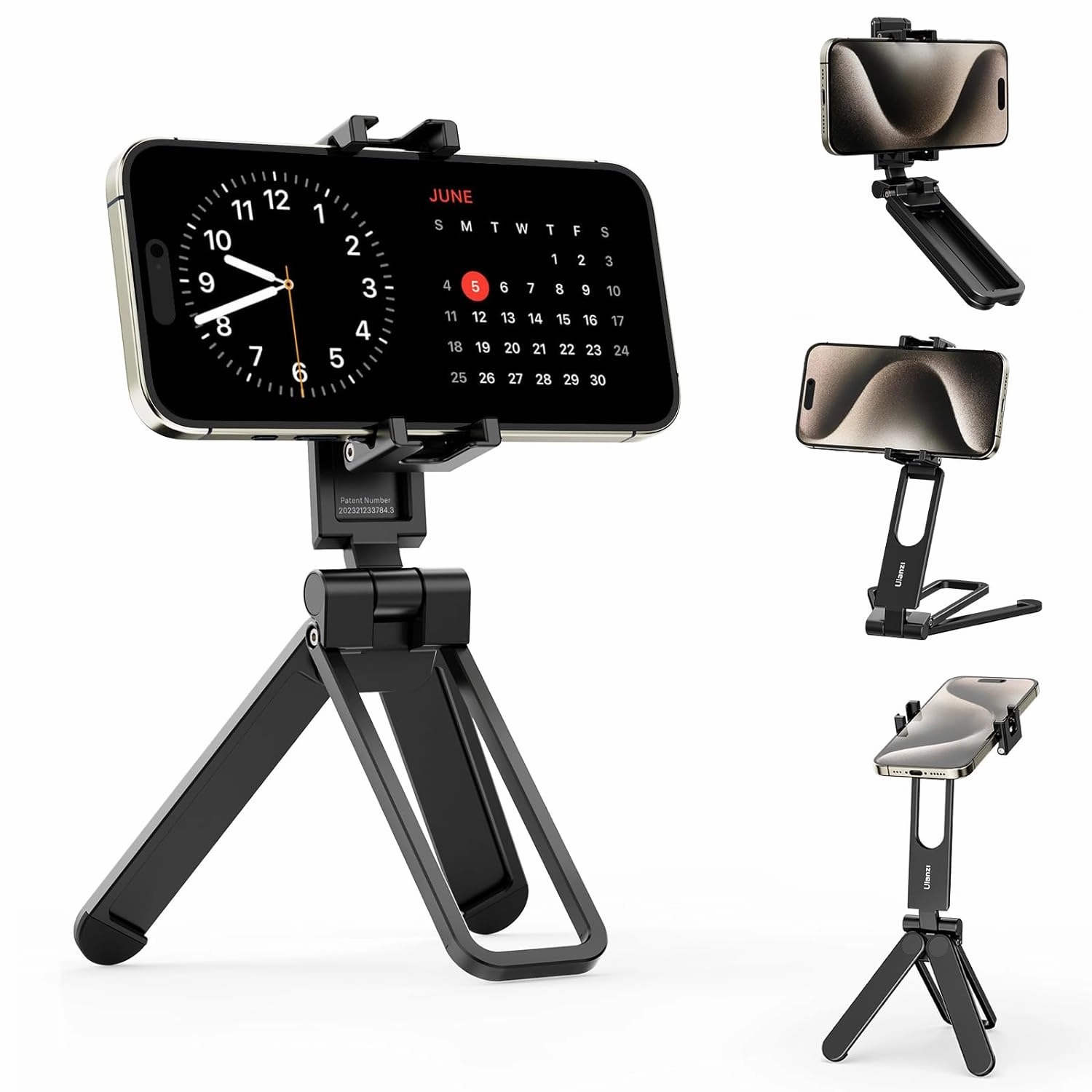 Limited Stock Hot Deal Hot Picks Today Ulanzi Ma26 Phone Tripod  C Foldable, 2 Cold Shoe, Compact, Lightweight