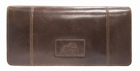 Mancini Casablanca Ladies' Rfid Secure Trifold Wallet RFID Passport Case Anti-Theft Messenger Bag