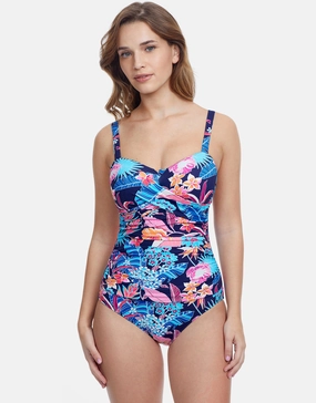 Profile Bohemian Gypsy D Cup Swimsuit - Navy pool-ready swimwear for women, trendy swimwear collection