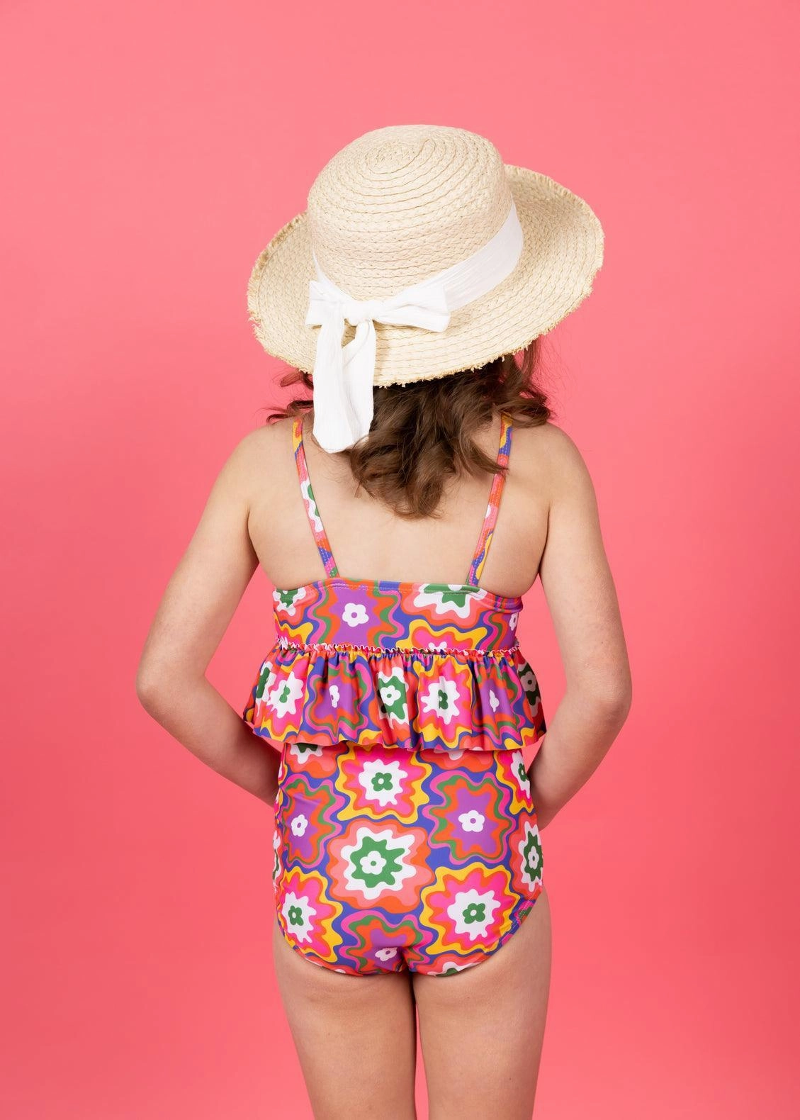 Psychedelic Flower | Mini High-Waisted Bottom