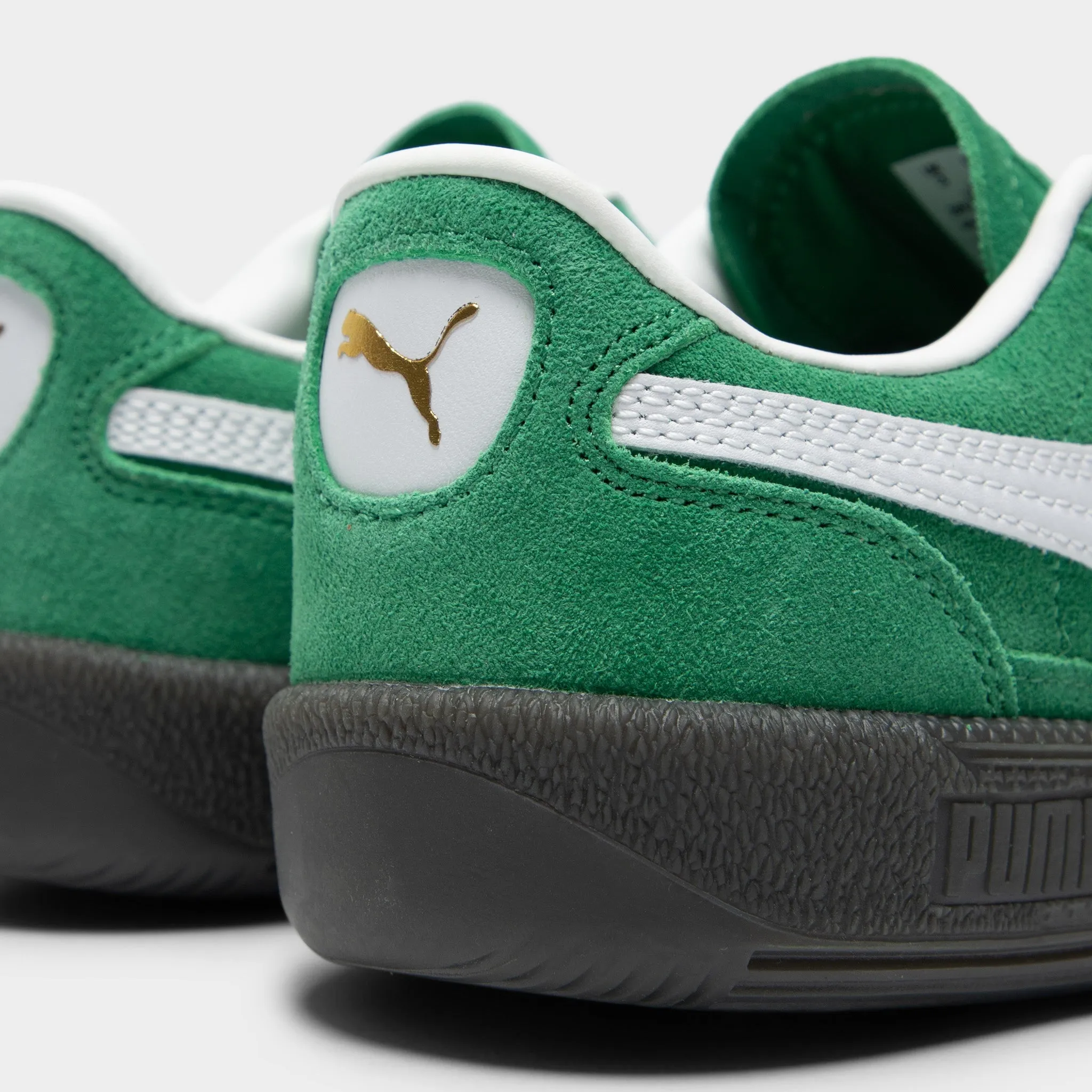 Puma Juniors' Palermo Archive Green / White Puma Shoes