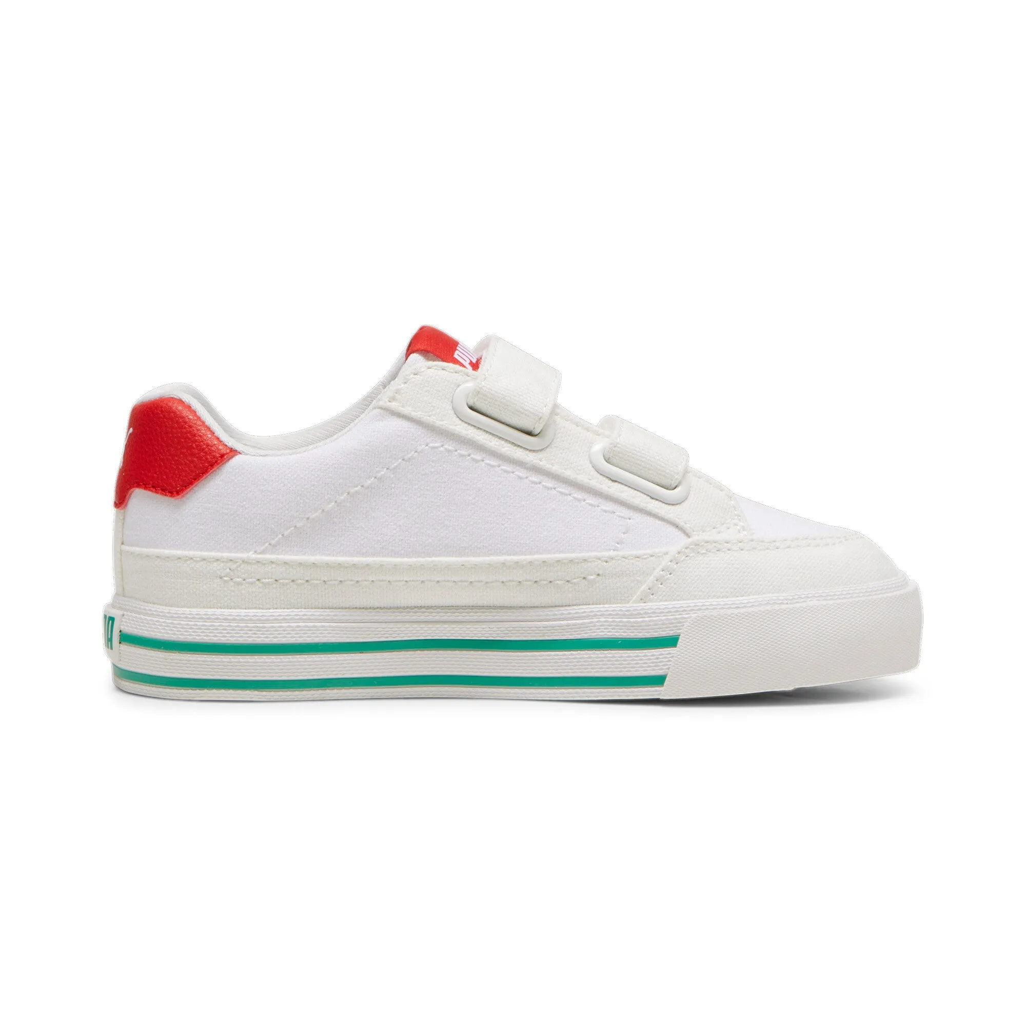 PUMA Little Kids Court Classic Vulc Formstrip Sneakers Hey Dude Shoes