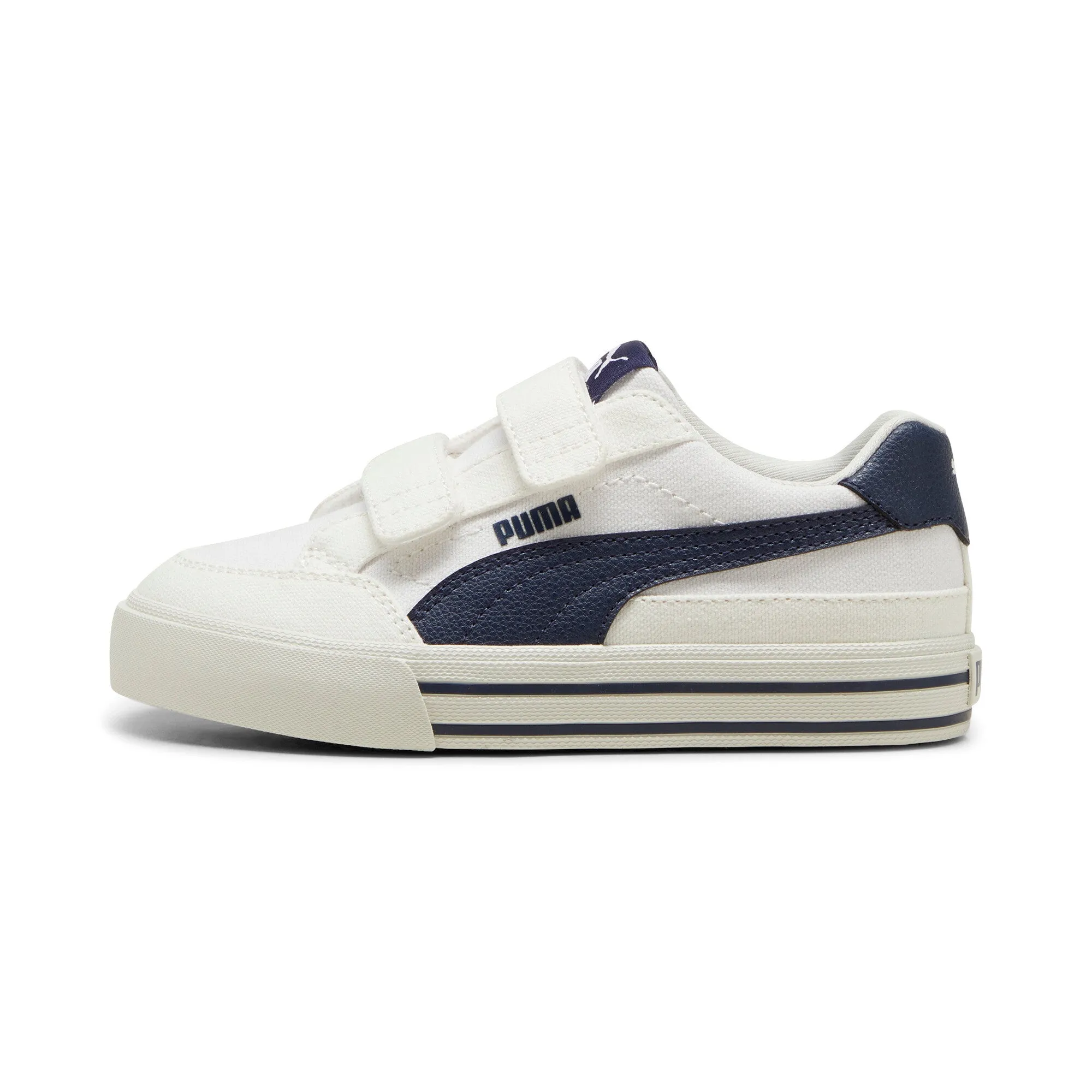 PUMA Little Kids Court Classic Vulc Formstrip Sneakers Hey Dude Shoes
