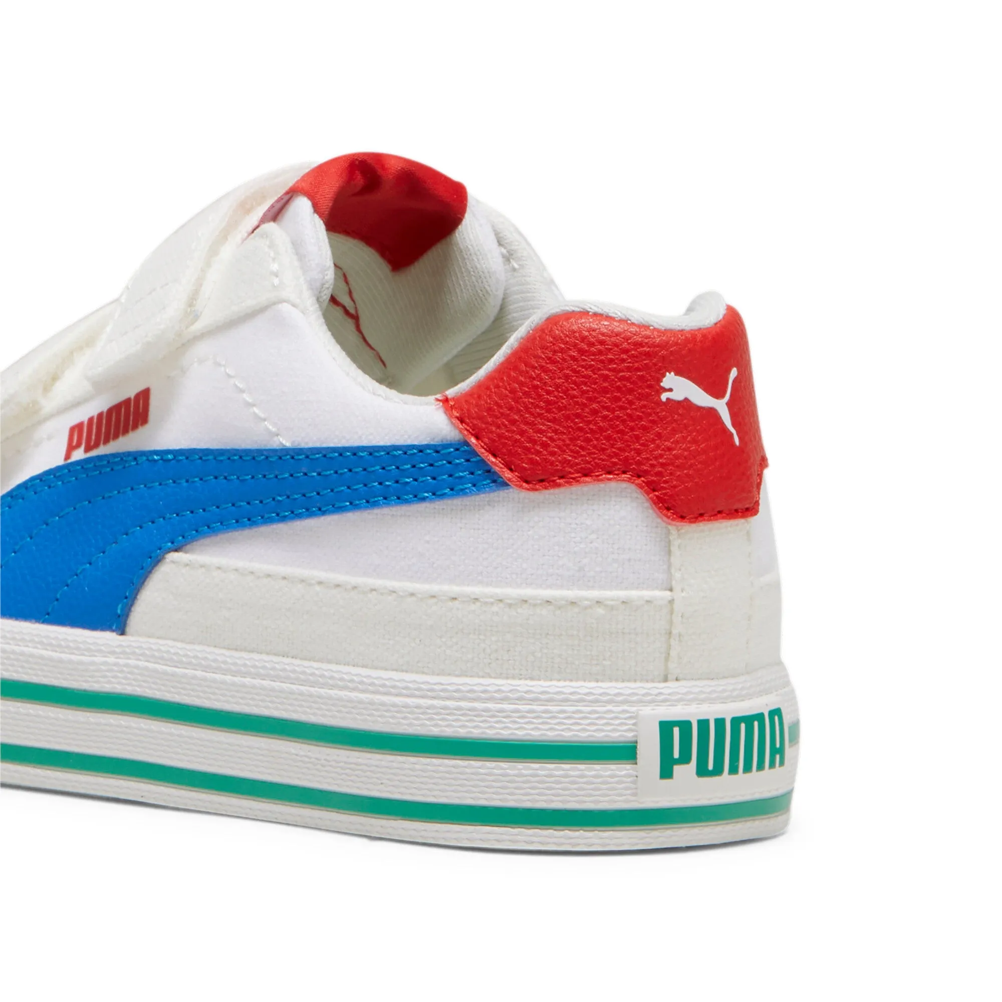 PUMA Little Kids Court Classic Vulc Formstrip Sneakers Hey Dude Shoes