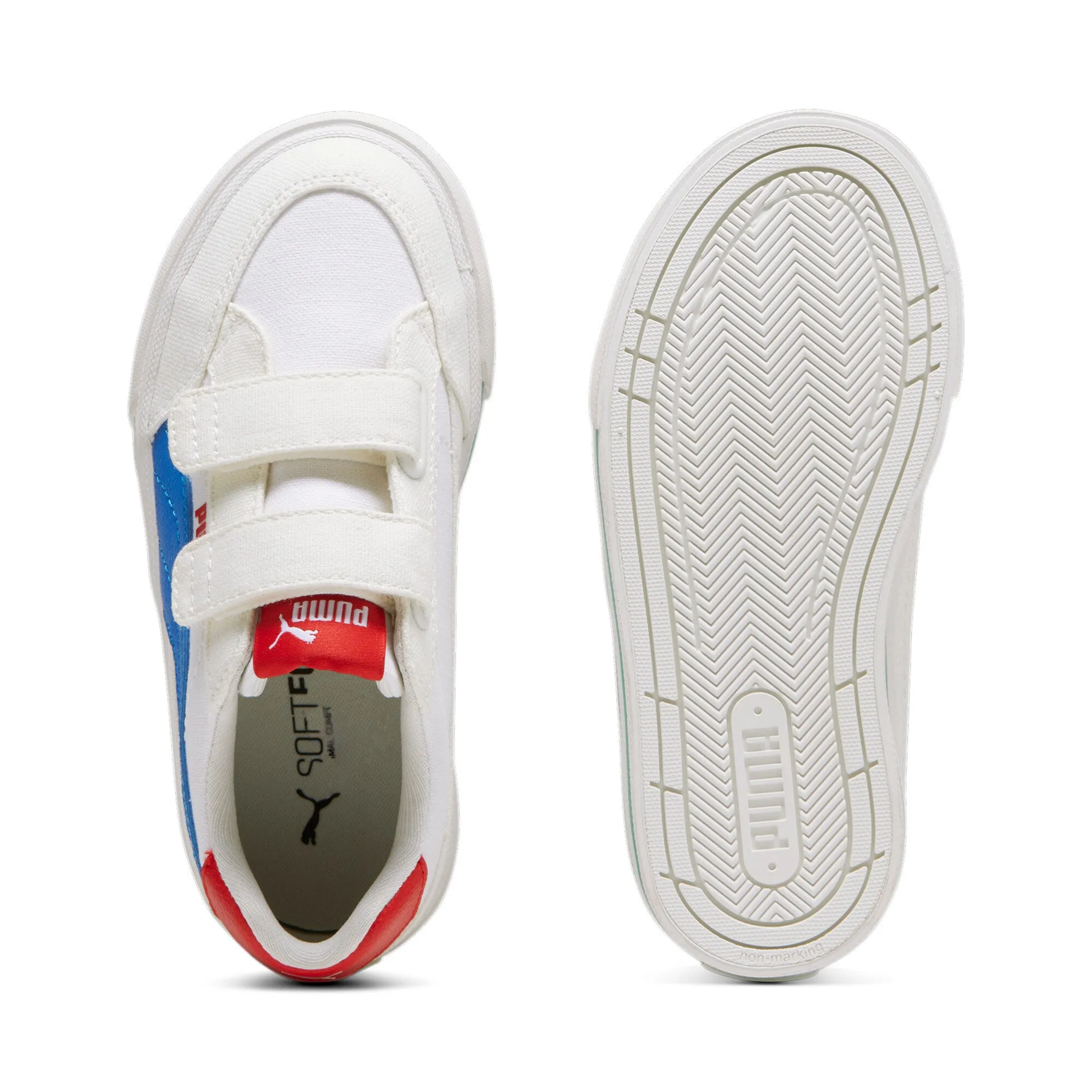 PUMA Little Kids Court Classic Vulc Formstrip Sneakers Hey Dude Shoes
