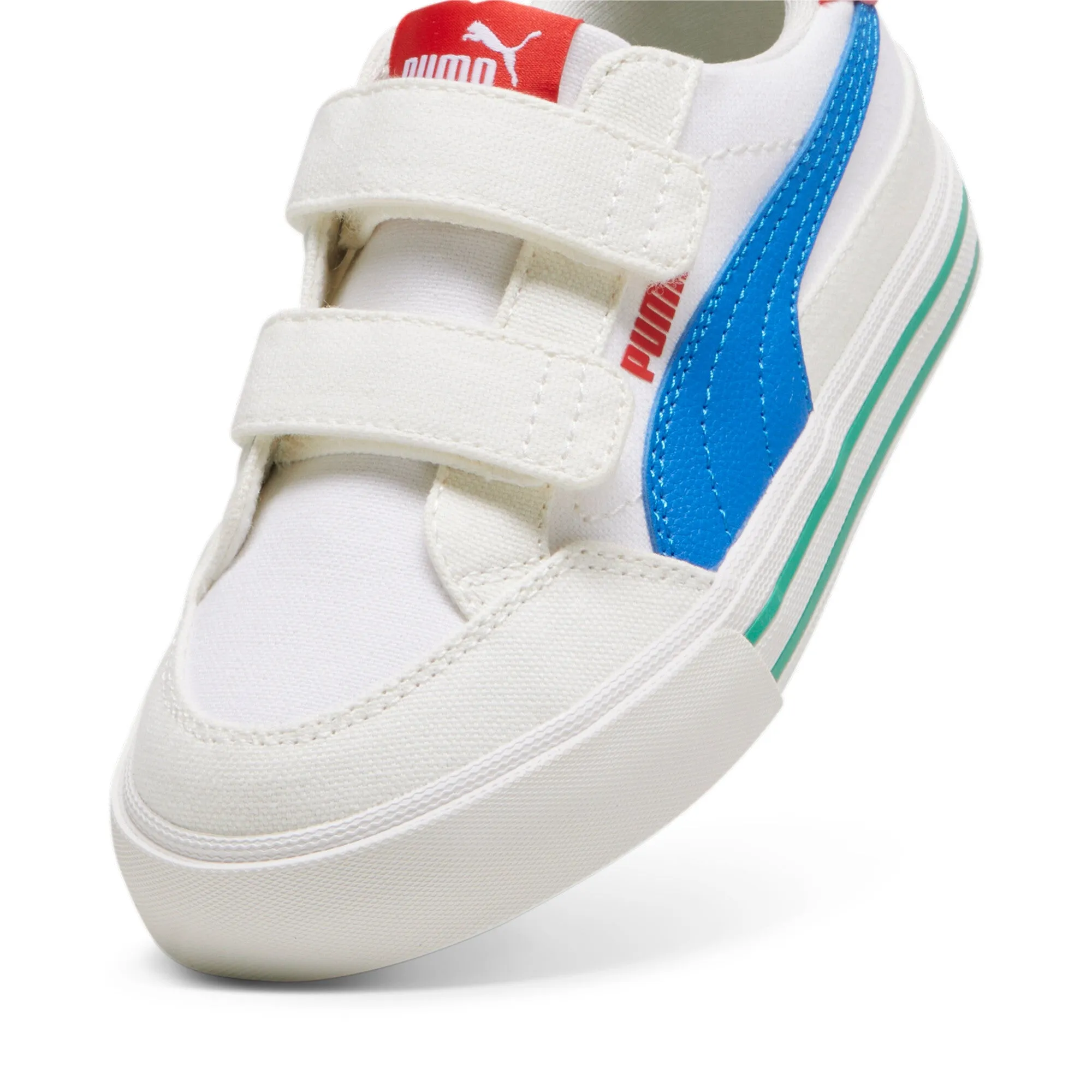 PUMA Little Kids Court Classic Vulc Formstrip Sneakers Hey Dude Shoes