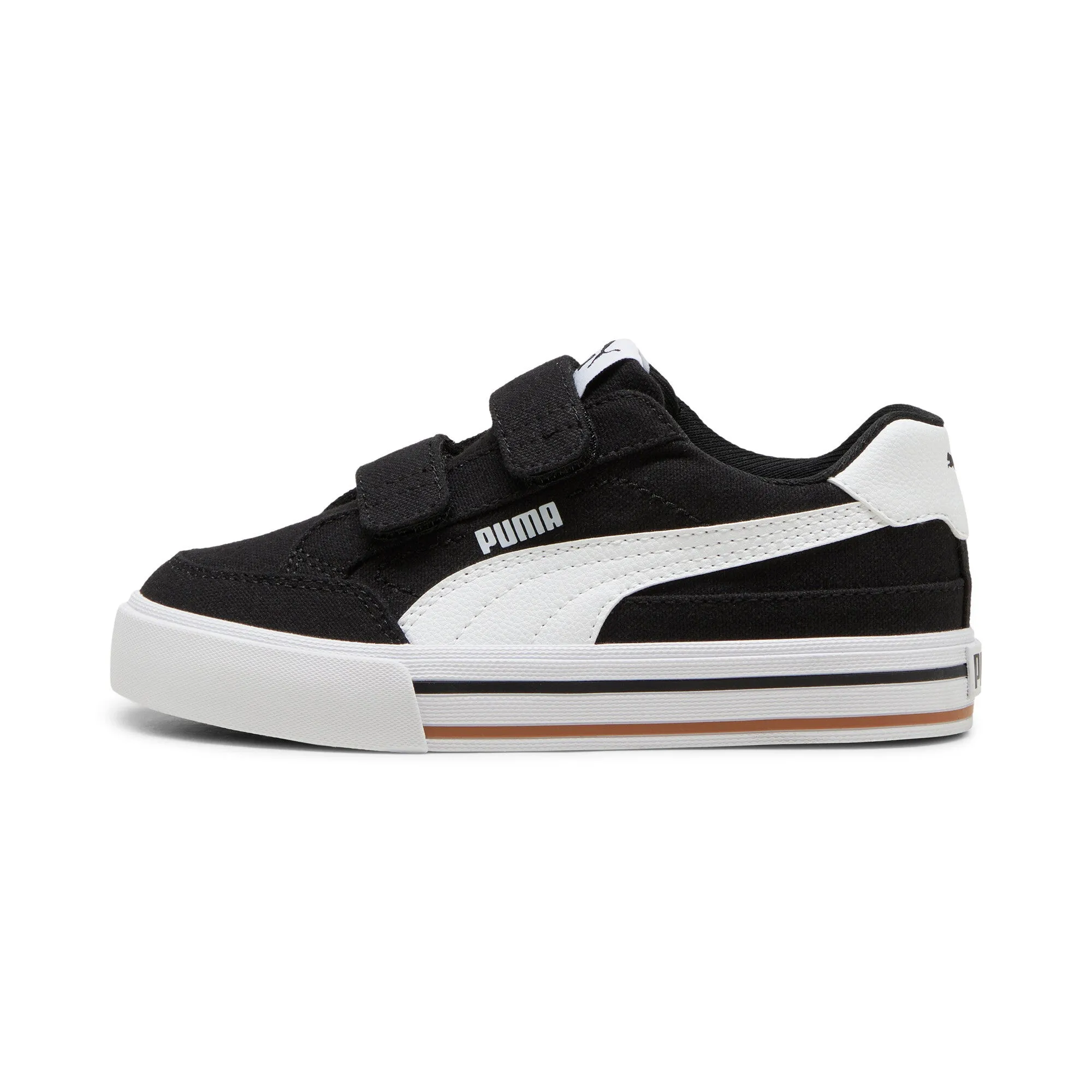PUMA Little Kids Court Classic Vulc Formstrip Sneakers Hey Dude Shoes