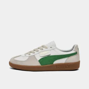 Puma Palermo Leather White / Green Puma Shoes