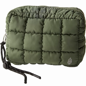 Multi-Purpose Travel Bag Quilted Mini Case