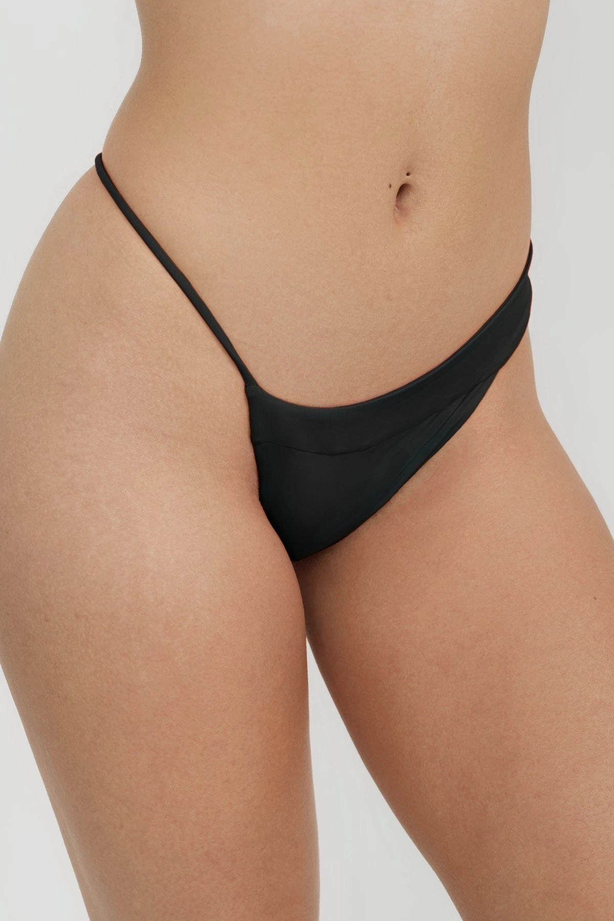 Rayne Bottom - Black soft fabric swimwear women, resort swimwear for ladies