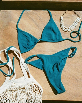 Remi Bikini Bottom - Mediterranean timeless swimwear styles women, comfy swimwear for women