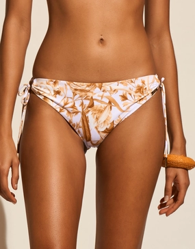 Reverie Loop Side Bikini Pant - Dreamy Pastels adjustable swim bottoms women, flattering bikini bottoms