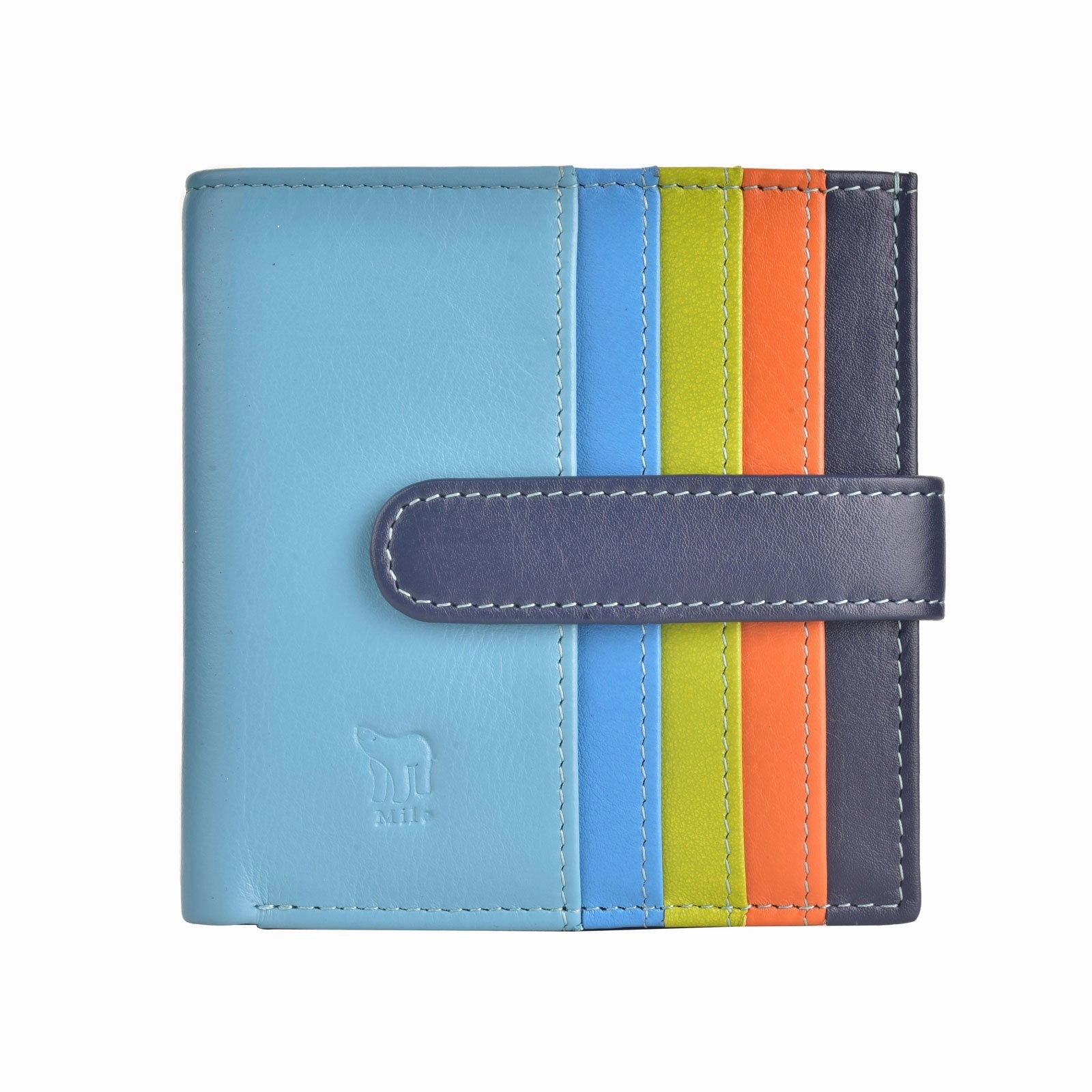 Rfid Milo Nova Leather Wallet Anti-Theft Organizer Anti-Theft Shoulder Bag
