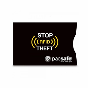 Rfid Set Of 2 Card Sleeves Anti-Theft Wrist Pouch Travel Wallet with Security