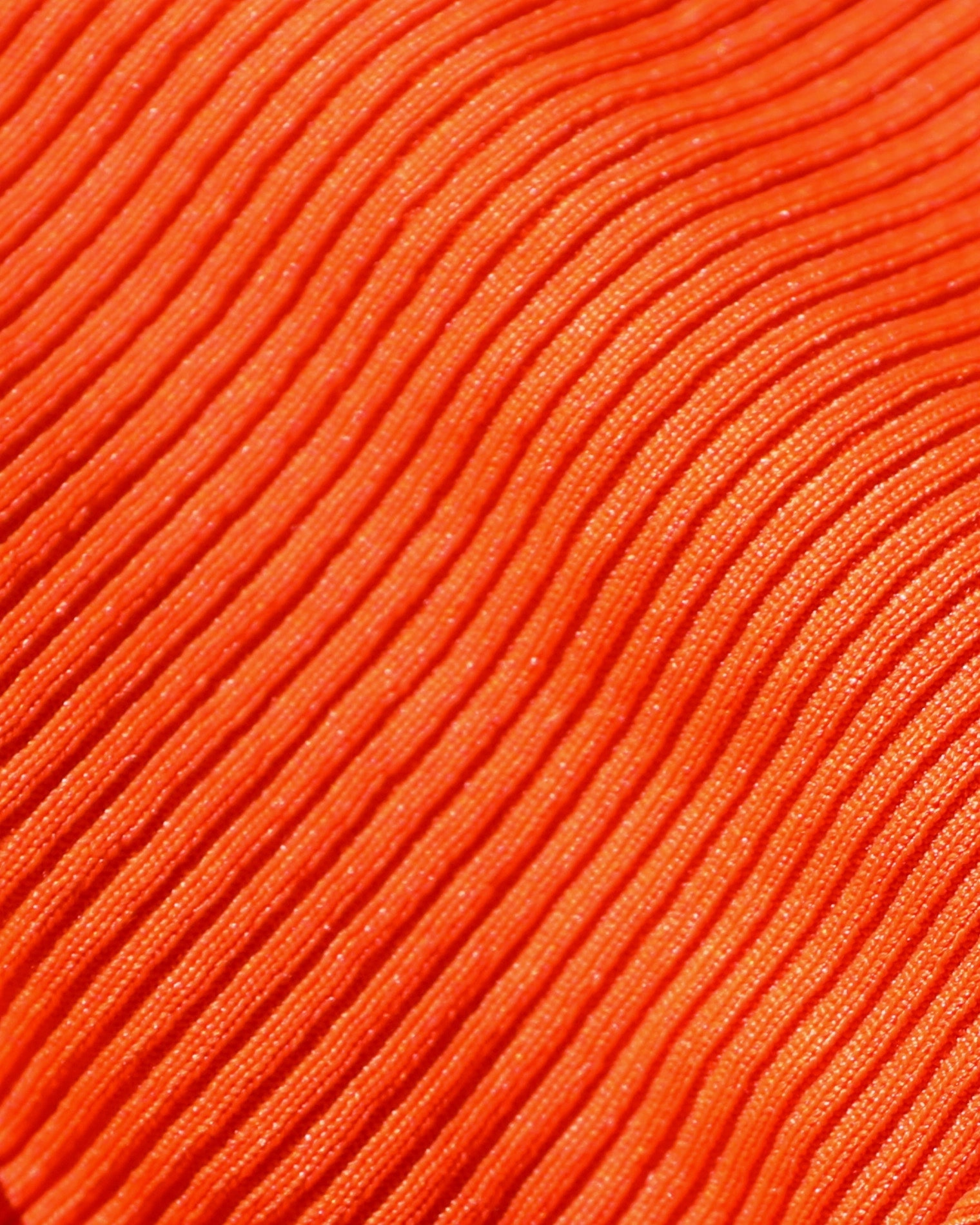 Ribbed Dominic Bikini Bottom - Pimento
