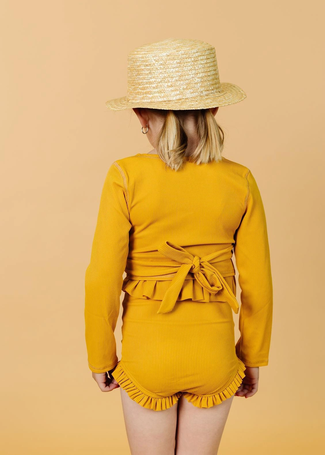 Ribbed Golden | Mini All Ruffled Up Bottoms