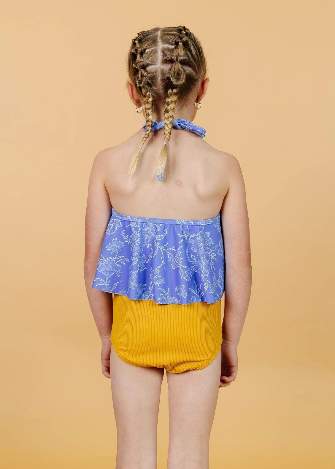 Ribbed Golden | Mini High-Waisted Bottoms