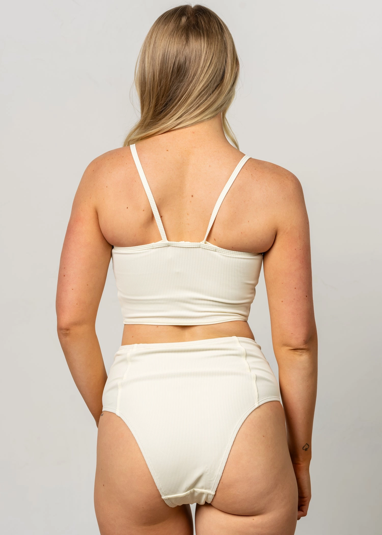 Ribbed Ivory | Up High Bottoms
