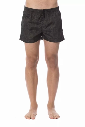 Roberto Cavalli Sport Polyester Men's Men's Swimsuit mens full coverage swimwear, stylish mens swim trunks