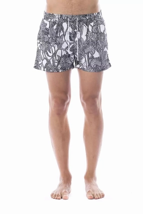 Roberto Cavalli Sport Polyester Men's Men's Swimsuit mens beach swimwear, quick dry mens swimsuits