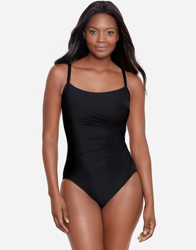 Rock Solid Starr Swimsuit - Black pool-ready swimwear for women, trendy swimwear collection
