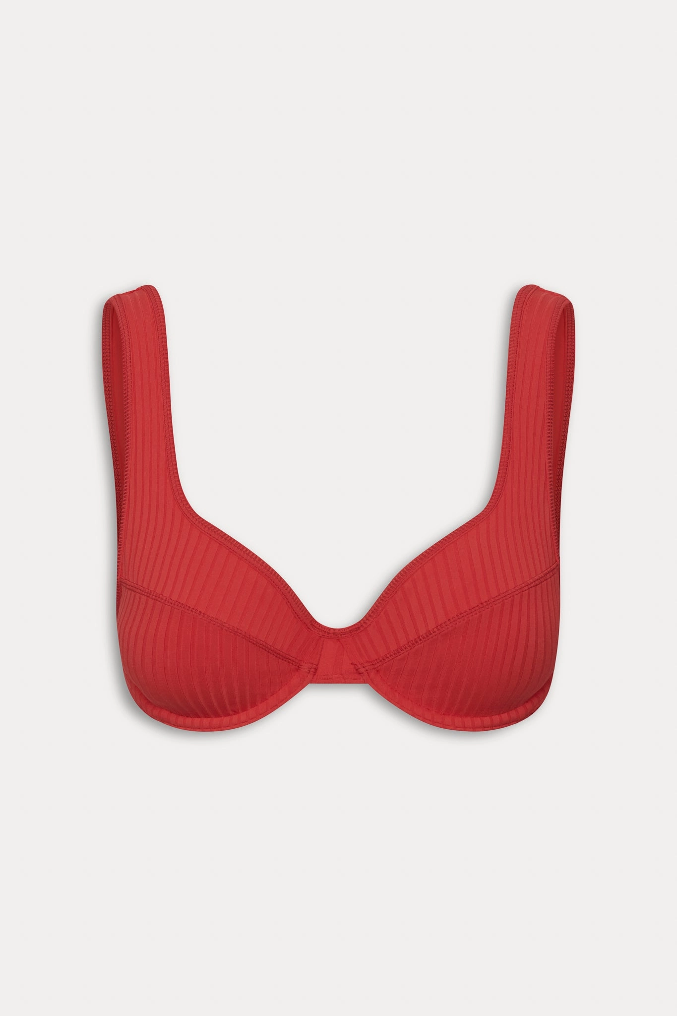 Romeo Underwire Bikini Top - Cherry