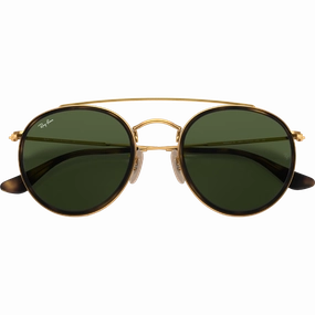 Round Double Bridge - Polished Gold/G-15 Green EndofWeek Deals Exclusive Holiday Deal