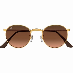 Round Metal M - Polished Bronze/Pink-Brown Gradient Trendy Picks Today MustHave Items