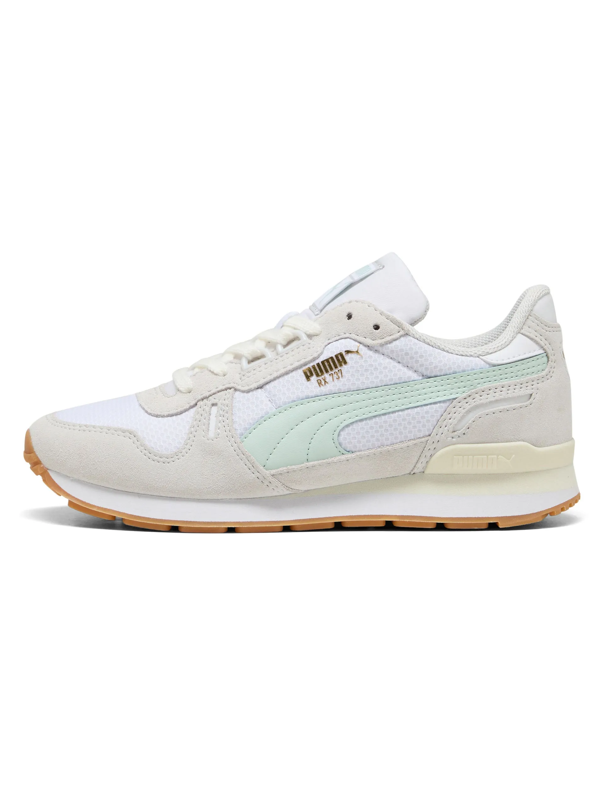 RX 737 Mesh Sneakers - White/Gum