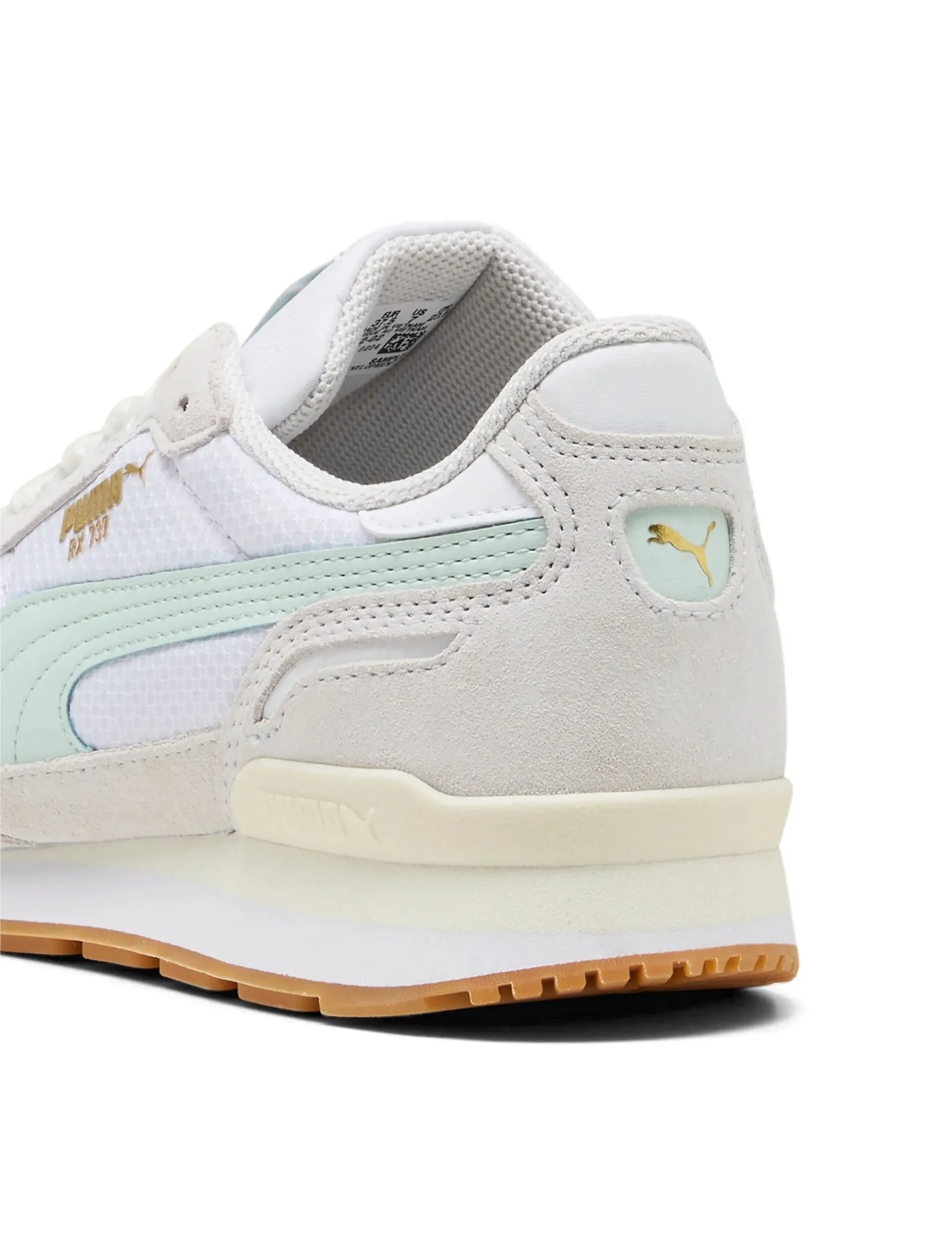 RX 737 Mesh Sneakers - White/Gum