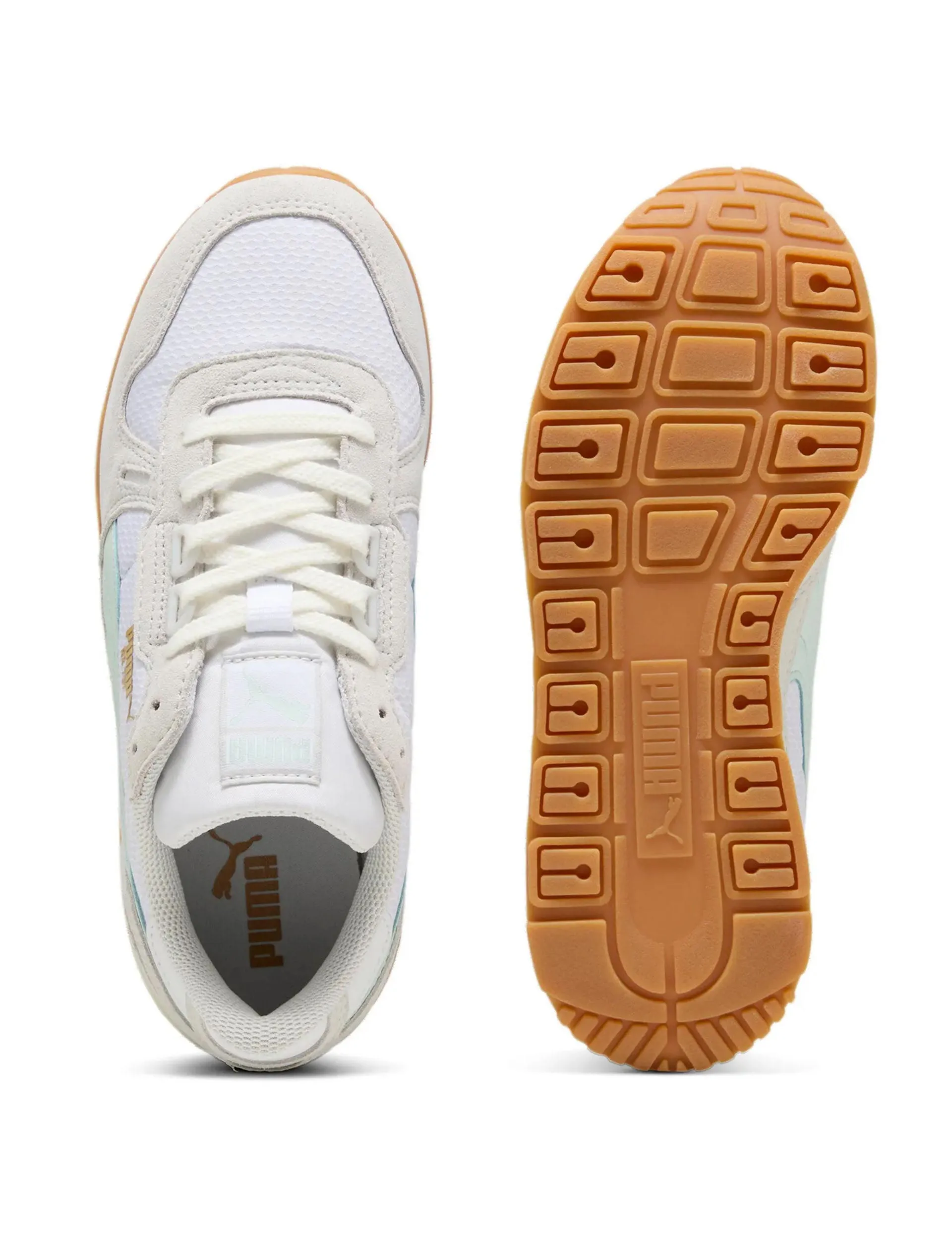 RX 737 Mesh Sneakers - White/Gum