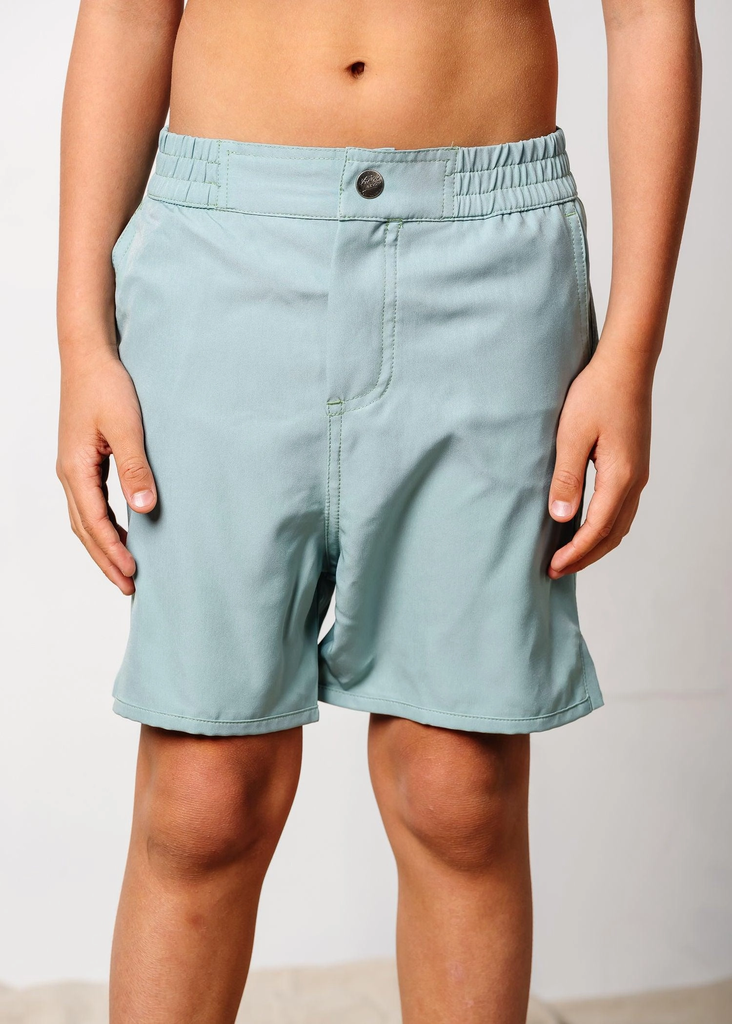 Sage | Youth Boardies boys summer swimwear, boys rash guard swim sets