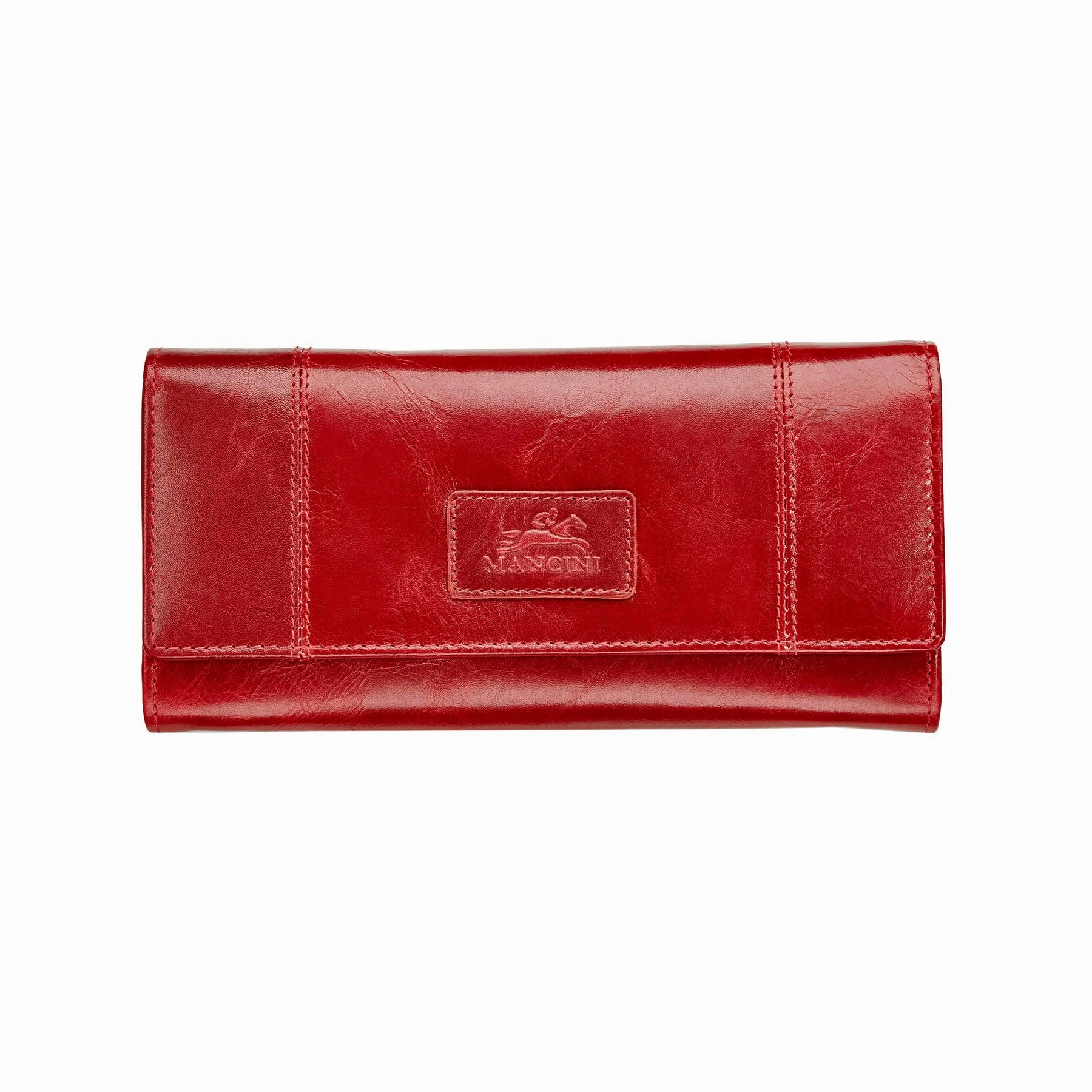 RFID Card Organizer Mancini Casablanca Ladies Rfid Secure Trifold Wallet
