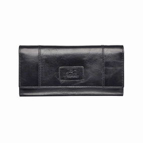 Travel Security Case Mancini Casablanca Ladies Rfid Secure Trifold Wallet