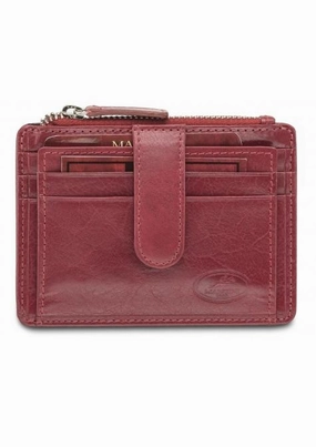 Mancini Equestrian-2 Men`S Rfid Secure Card Case And Coin Pocket Anti-Theft Travel Backpack