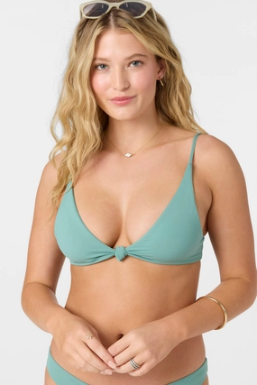 SALTWATER SOLIDS PISMO BRALETTE TOP classic women's swimwear, everyday swimwear for ladies