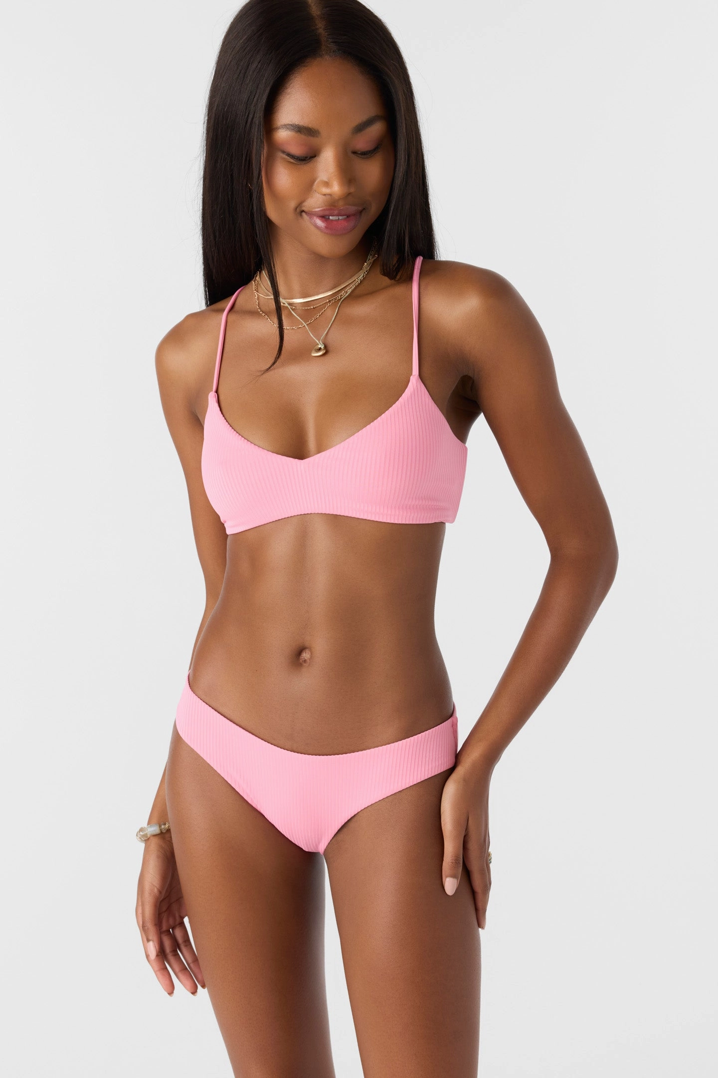 SALTWATER SOLIDS RIB BLUE LAGOON FULL BOTTOMS