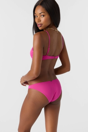 SALTWATER SOLIDS ROCKLEY MEDIUM BOTTOMS classic women's swimwear, everyday swimwear for ladies