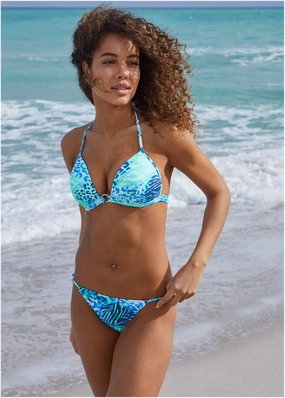 Santa Cruz Push-Up Triangle Top - Jungle Tides swimwear for all body types, comfortable womens beachwear