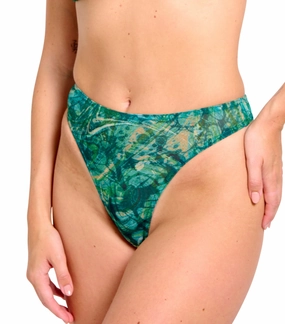 Santorini Tan Through Bikini Thong fashionable swimwear for women, elegant womens swimwear