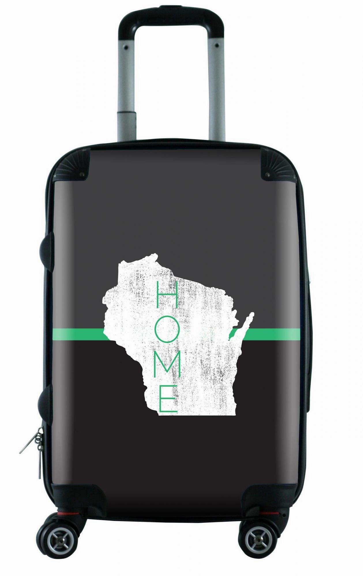 612 My Home State Wisconsin 20" Carry-On Luggage Protector Sleeve