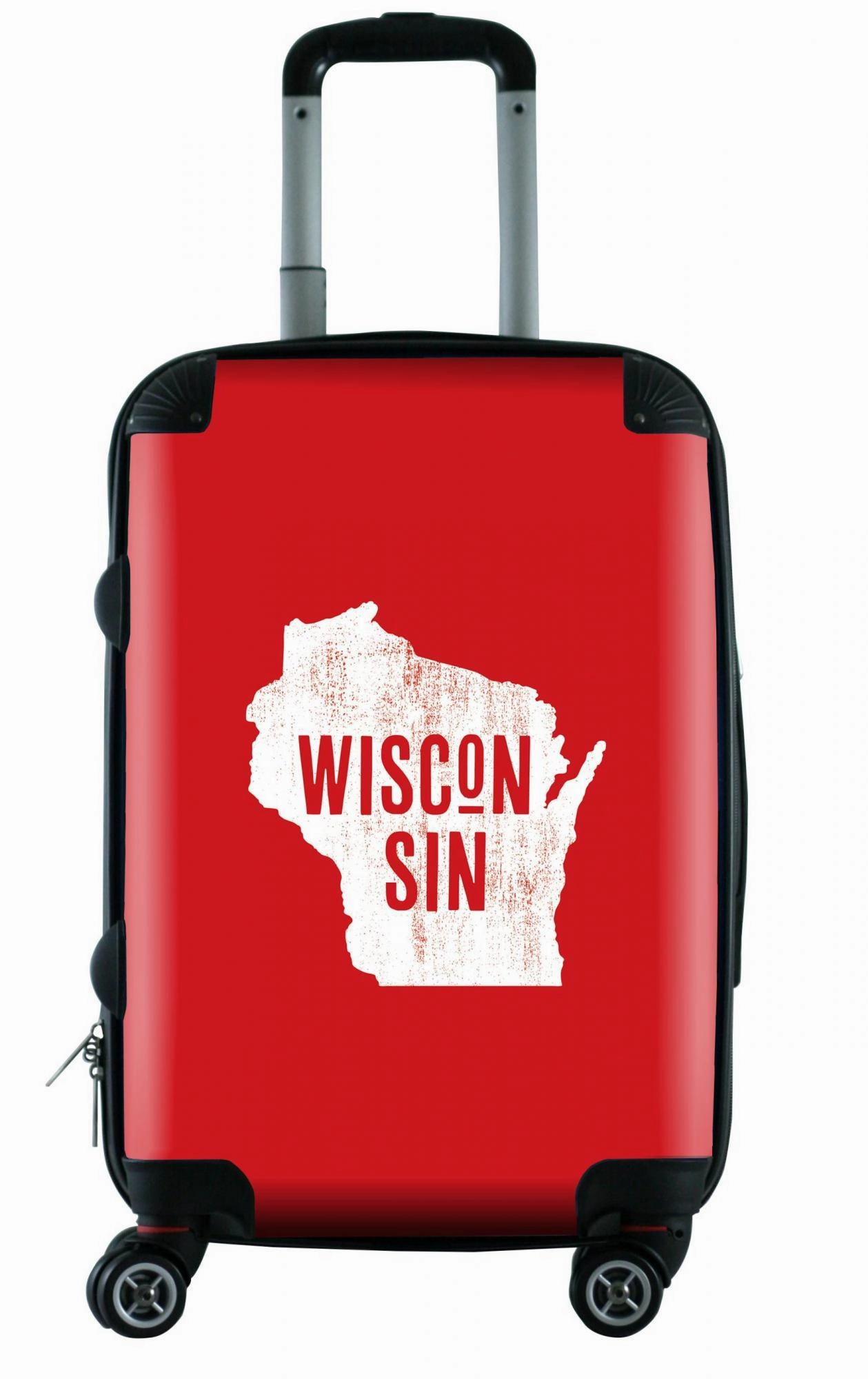612 My Home State Wisconsin 20" Carry-On Travel Clutch